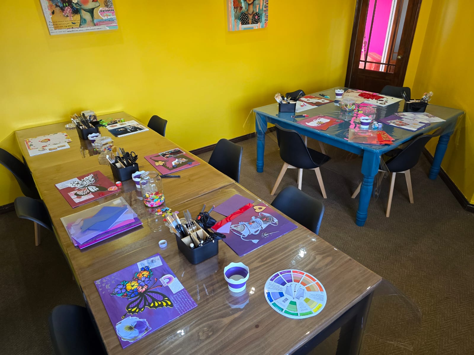 Our bright, welcoming studio